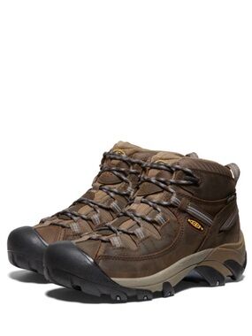 KEEN Women’s Targhee II Mid Waterproof Brown Hiking Boots Sz 9